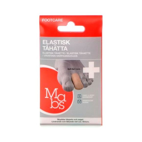 Mabs Tåhætte, Elastisk med soft gel