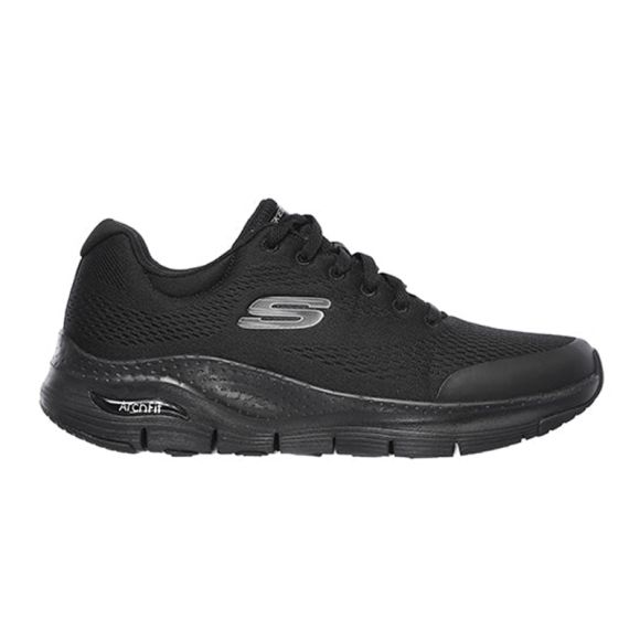 Herresneaker, Sort, Skechers Herresneaker, Sort, Skechers
