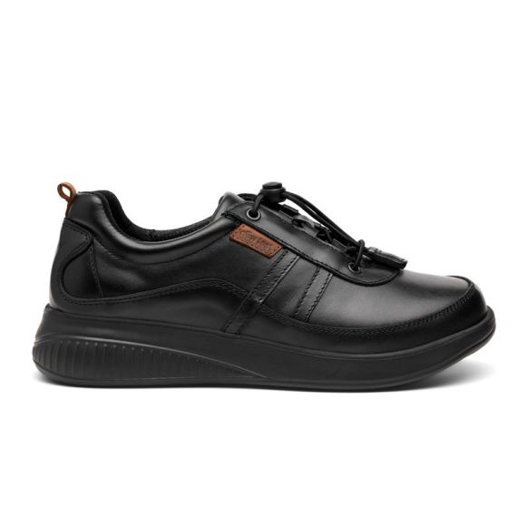 Damesko med letluk, Sort, New Feet