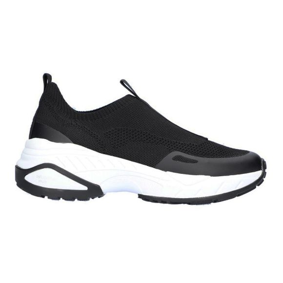 Sporty damesneaker, Sort, Waldläufer Sporty damesneaker, Sort, Waldläufer