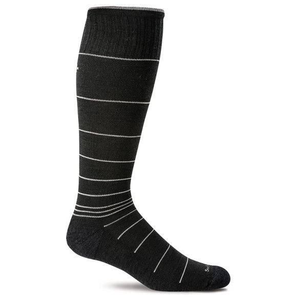 Sockwell Circulator, Stribet støttestrømpe, Herre