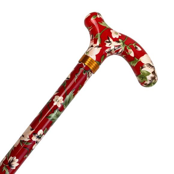 Stok, justerbar højde, Hawaii-blomstret