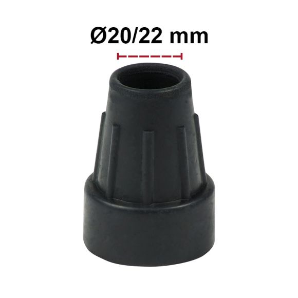Skridsikker dupsko, Ø20/22 mm Skridsikker dupsko, Ø20/22 mm