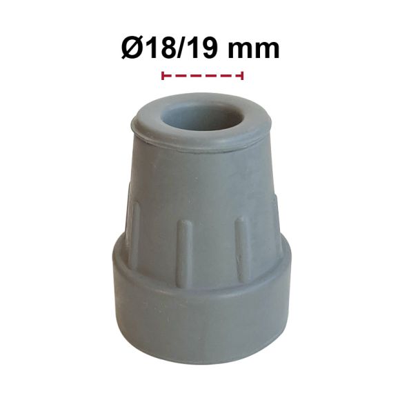 Dupsko, Grå, Ø18/19 mm Dupsko, Grå, Ø18/19 mm