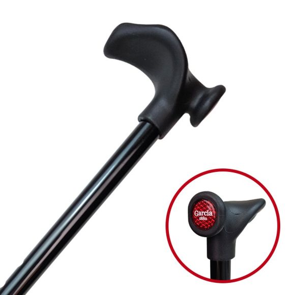 Justerbar stok, Ergonomisk håndtag, Venstre Justerbar stok, Ergonomisk håndtag, Venstre