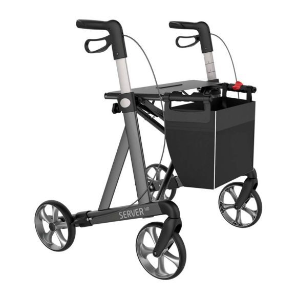 Rollator Server HD med bredt sæde Rollator Server HD med bredt sæde