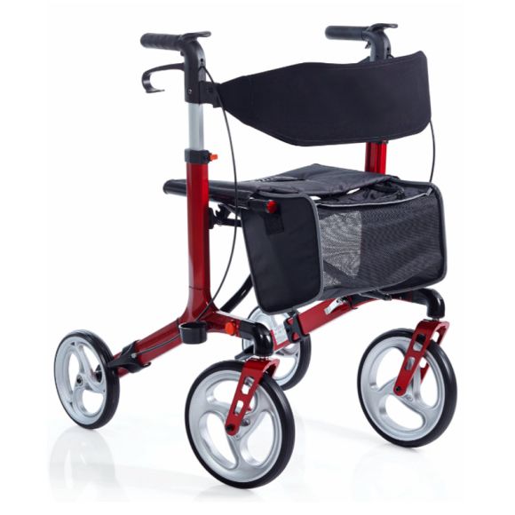 Let rollator, Eagle, Mørkerød Let rollator, Eagle, Mørkerød