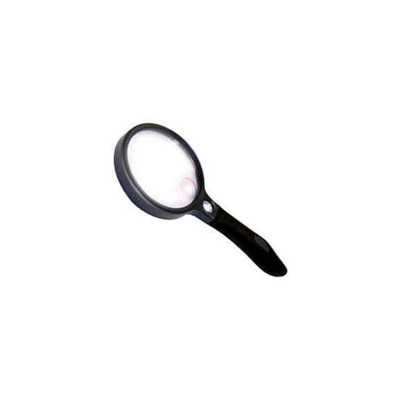 Læselup med ergonomisk greb, 2x/10x forstørrelse Læselup med ergonomisk greb, 2x/10x forstørrelse