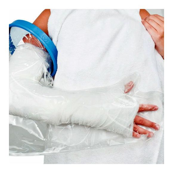 Badebeskyttelse til bandage/gips, hel arm Badebeskyttelse til bandage/gips, hel arm