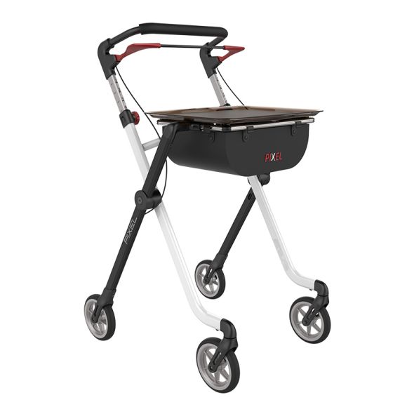 Indendørs rollator, Hvid/sort, Pixel Indendørs rollator, Hvid/sort, Pixel