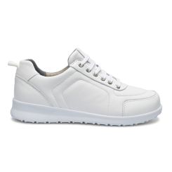 Damesko med snøre, Hvid, New Feet