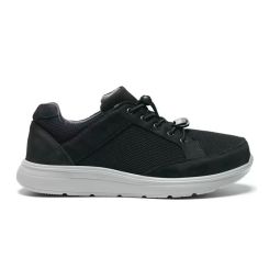 Herresko med elastik, Sort, New Feet