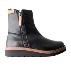 Varm damestøvle, Sort, New Feet