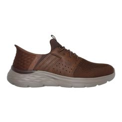 Slip-in herresko, Brun, Skechers