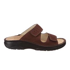 Herresandal i nubuck, Brun, Berkemann