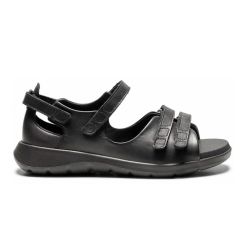 Damesandal, Sort skind, New Feet