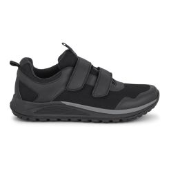 Herresko med velcro, Sort, Green Comfort