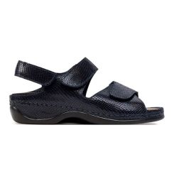 Damesandal, Midnatsblå, Berkemann