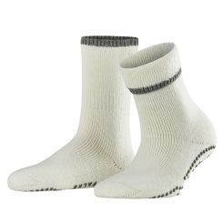 Falke Cuddle Pads, Skridsikre strømper, Hvid