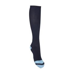 Støttestrømpe, Marine/lyseblå, Medisox