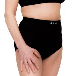 Inkontinens trusse, Sort microfiber