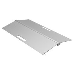 Dørtrinsrampe i aluminium, Foldbar