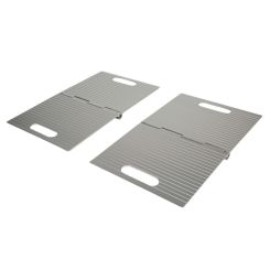 2-delt dørtrinsrampe, Foldbar