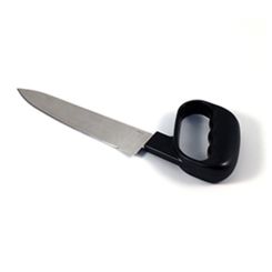 Køkkenkniv, Lukket ergonomisk håndgreb