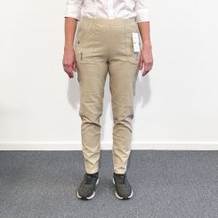 Damebukser med elastikkant, Beige
