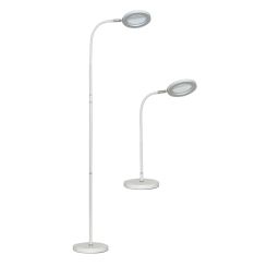 LED luplampe til gulv og bord, 3x forstørrelse