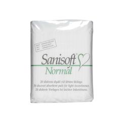 Sanisoft inkontinensbind, Normal, 20 stk.