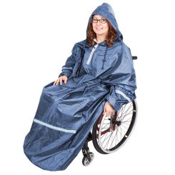 Bodyponcho med ærmer