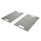 2-delt dørtrinsrampe, Foldbar