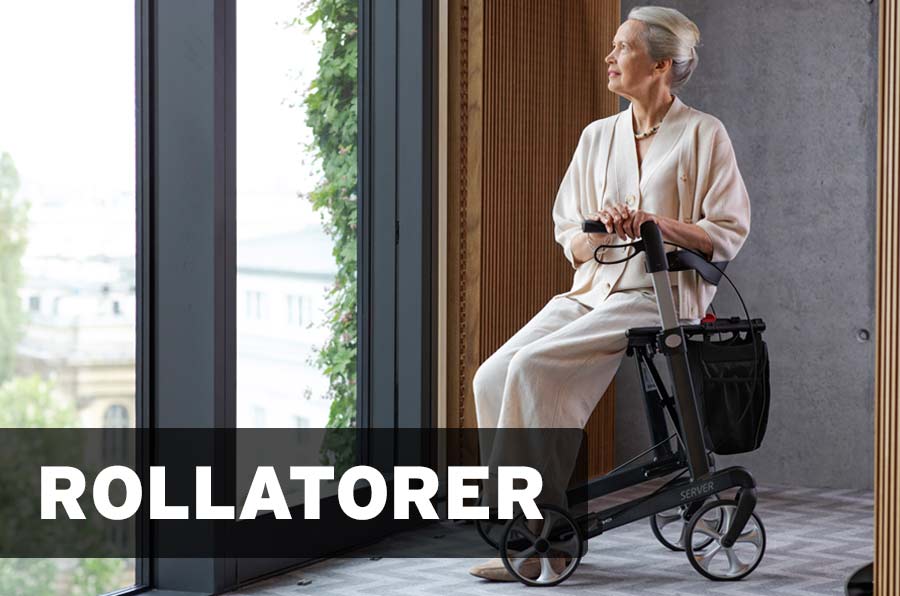 Se vores store udvalg af rollatorer